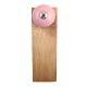 Pink Round Ceramic Wooden Door Stopper
